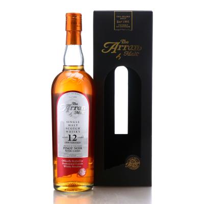 Arran 1999 Pinot Noir Wine Cask Finish 12 Year Old / Danish Retailers