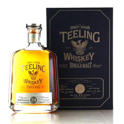 Teeling Whiskey 24 Year Old Vintage Reserve Single Malt Batch #2 / Bourbon & Sauternes