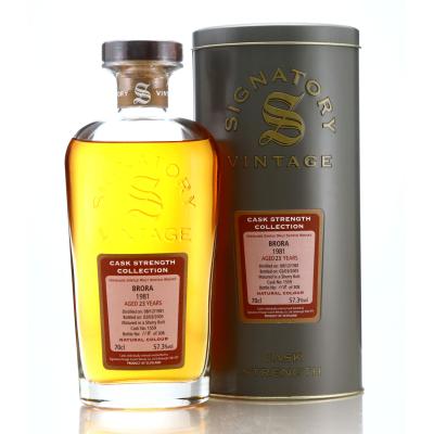 Brora 1981 Signatory Vintage 23 Year Old