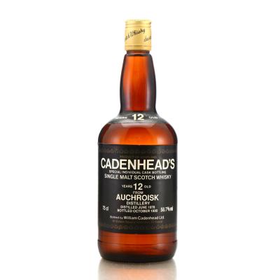 Auchroisk 1978 Cadenhead's 12 Year Old 