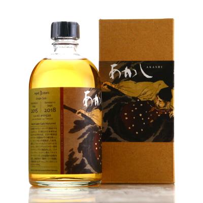 Akashi 2015 Single Sake Cask 3 Year Old #101520 50cl / Ghost Series #9