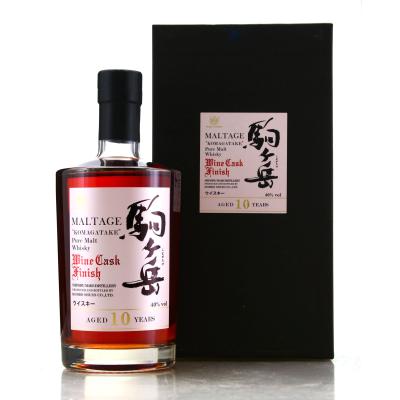 Komagatake 10 Year Old Maltage Wine Cask Finish