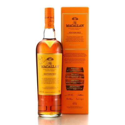 Macallan Edition No.2 / Signed by Bob Dalgarno