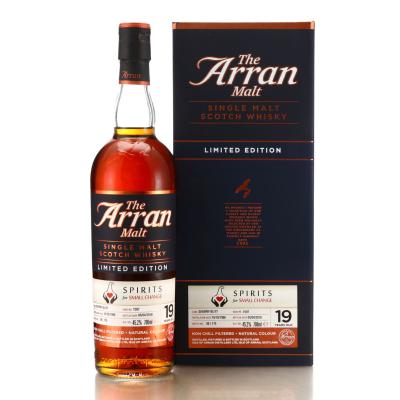 Arran 1996 Single Sherry Cask 19 Year Old #1597 / Spirits for Small Change