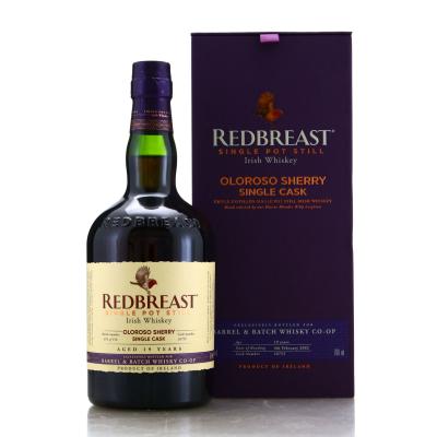 Redbreast 2002 Single Oloroso Cask 19 Year Old #10755 / Barrel & Batch Co-op