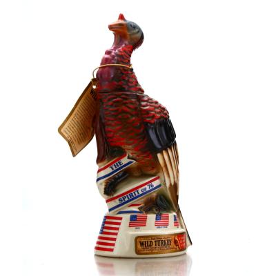 Wild Turkey 8 Year Old 101 Proof Decanter 1976 / The Spirit of 76'