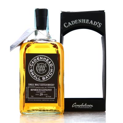 Benriach 1986 Cadenheads 29 Year Old Small Batch