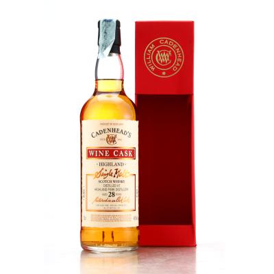 Highland Park 1988 Cadenhead's 28 Year Old Wine Cask