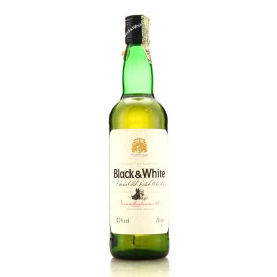Black and White Scotch Whisky 1990s