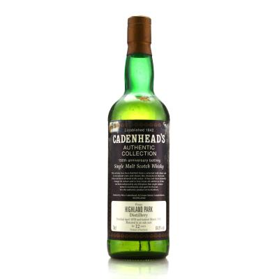 Highland Park 1979 Cadenhead's 12 Year Old 75cl / 150th Anniversary