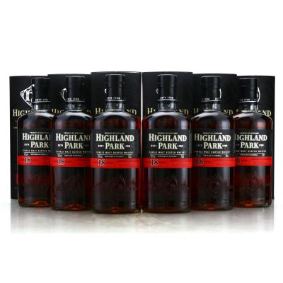 Highland Park 18 Year Old pre-2017 6 x 70cl / Case