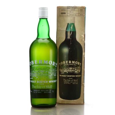 Tobermory Malt Scotch 1 Litre 1980s