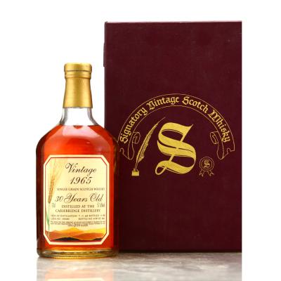 Carsebridge 1965 Signatory Vintage 30 Year Old