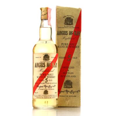 Angus McKay 5 Year Old Highland Pure Malt 1990s