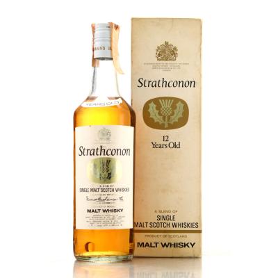 Strathconon 12 Year Old Malt Whisky 1970s