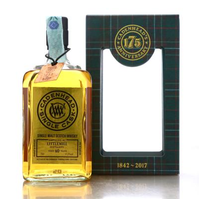 Littlemill 1977 Cadenhead's 40 Year Old