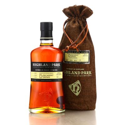 Highland Park 2007 Single Sherry Cask 13 Year Old #4613 / Decadent Drinks