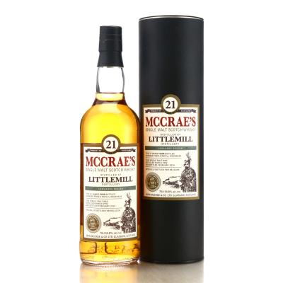 Littlemill 1992 McCrae's 21 Year Old / Belgium