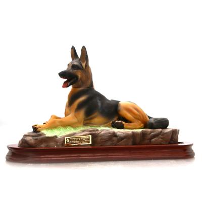 Hoffman Kentucky Straight Bourbon German Shepherd Decanter 1979