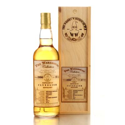 Clynelish 1996 The Whisky Warehouse 17 Year Old