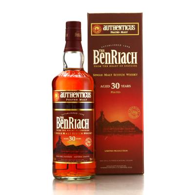 Benriach Authenticus 30 Year Old Peated