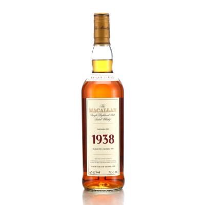 Macallan 1938 Fine and Rare 31 Year Old