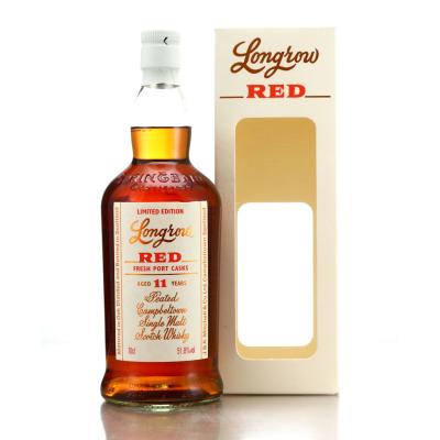 Longrow Red 11 Year Old Fresh Port Casks