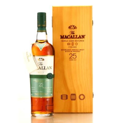 Macallan 25 Year Old Fine Oak