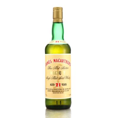 Macduff 21 Year James Macarthur Cask Strength 1980s