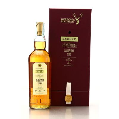 Rosebank 1989 Gordon and MacPhail Rare Old Lot RO/13/03