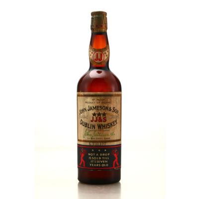 John Jameson and Son 7 Year Old 1968 / Soffiantino Import