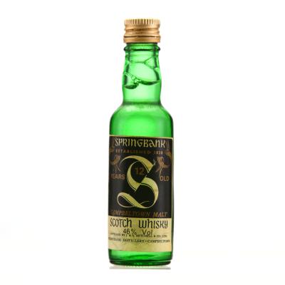 Springbank 12 Year Old Miniature 1980's