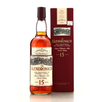 Glendronach 15 Year Old Sherry Casks 75cl 1990s / US Import