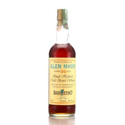 Glen Mhor 1966 Bar Metro 30 Year Old 30th Anniversary