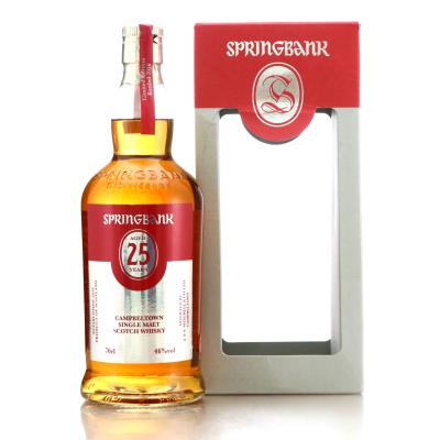 Springbank 25 Year Old 2016 Release