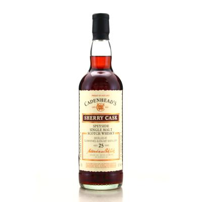 Glenrothes 1997 Cadenhead's 25 Year Old Sherry Cask