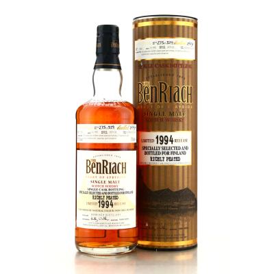 Benriach 1994 Peated Single Madeira Cask 14 Year Old #1652 / Finland