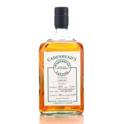 Caol Ila 2012 Cadenhead's 11 Year Old Warehouse Tasting