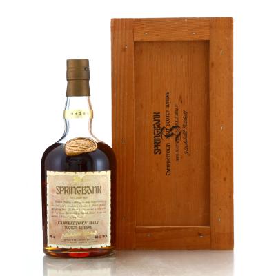 Springbank 21 Year Old J. Archibald Mitchell 75cl