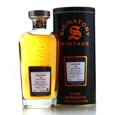 St Magdalene-Linlithgow 1982 Signatory Vintage 28 Year Old Cask Strength