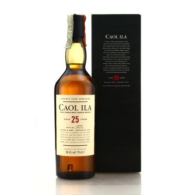 Caol Ila 1979 Cask Strength 25 Year Old