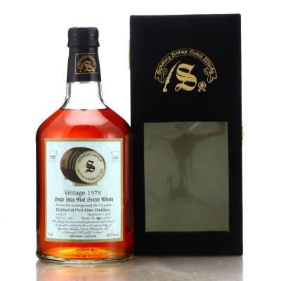 Port Ellen 1978 Signatory Vintage 23 Year Old / Cask #5265