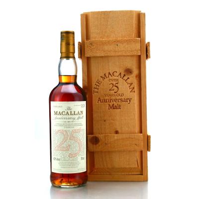 Macallan 1975 Anniversary Malt 25 Year Old