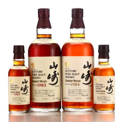 Yamazaki Suntory Pure Malt 1983-1984 Sherry Wood 2 x 70cl / includes 2 x 18cl