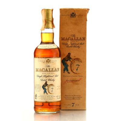 Macallan 7 Year Old Armando Giovinetti Special Selection 1990s