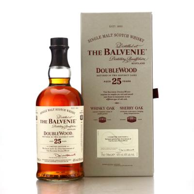 Balvenie 25 Year Old DoubleWood / 25th Anniversary