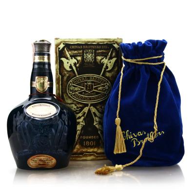 Chivas Royal Salute 21 Year Old Sapphire Flagon 1980s