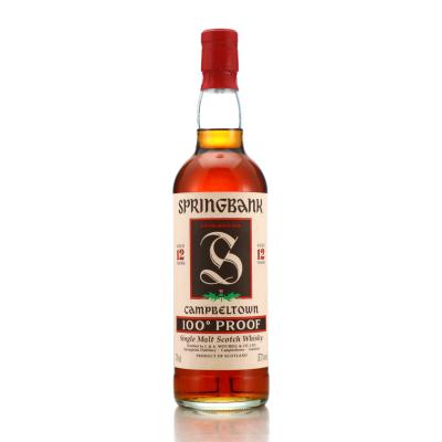 Springbank 12 Year Old 100 Proof Green Thistle 1990s