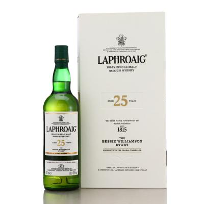 Laphroaig 25 Year Old The Bessie Williamson Story