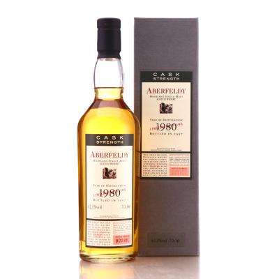 Aberfeldy 1980 Flora and Fauna Cask Strength